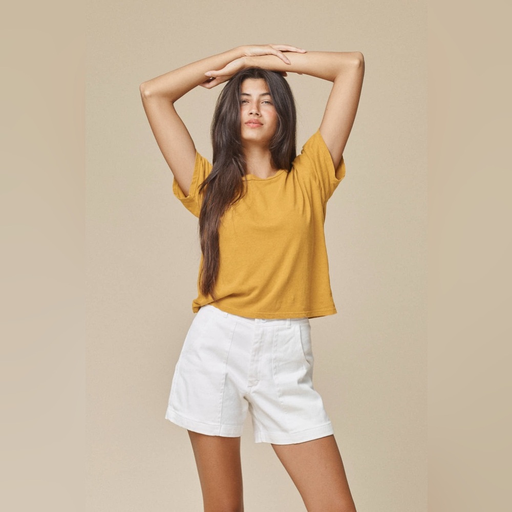 Jungmaven White Shorts
